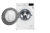 LG E4WV409N0W 9 kg Tvättmaskin(Vit) (Kartongskada)