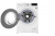 LG K4DV710H2W
10.5 kg / 7 kg Tvättmaskin/Torktumlare(Vit)(Kartongskada)